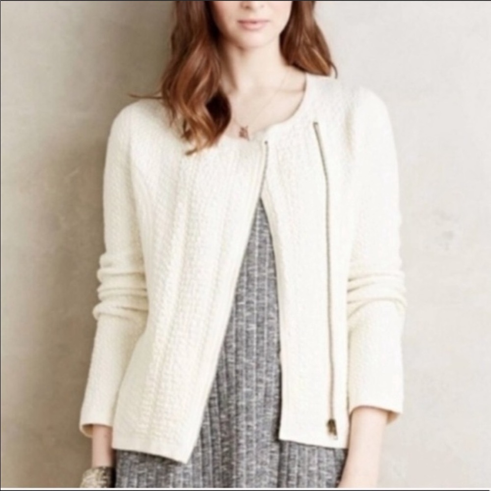 Anthropologie Angel of the North Vero Knit Sweater